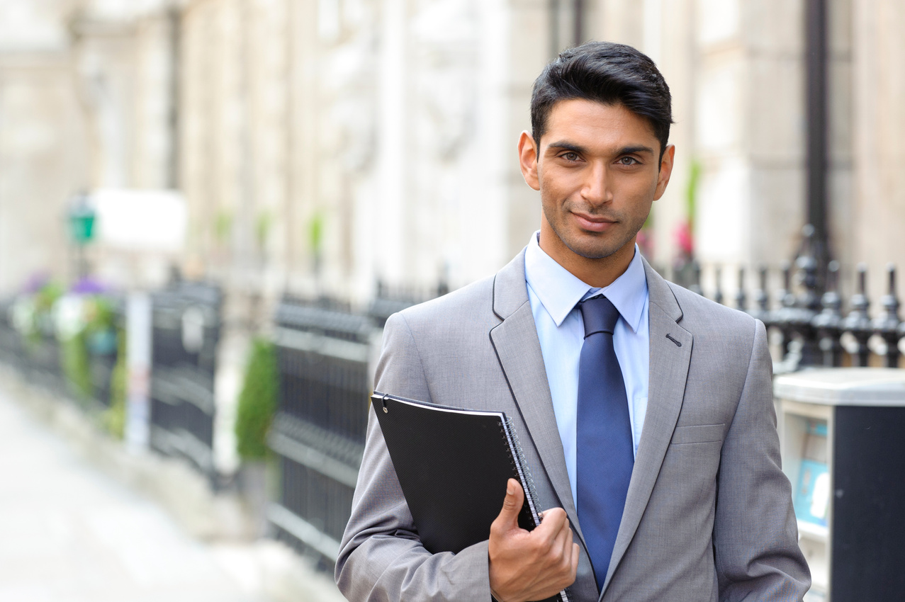 Smart Young Asian Professional Man